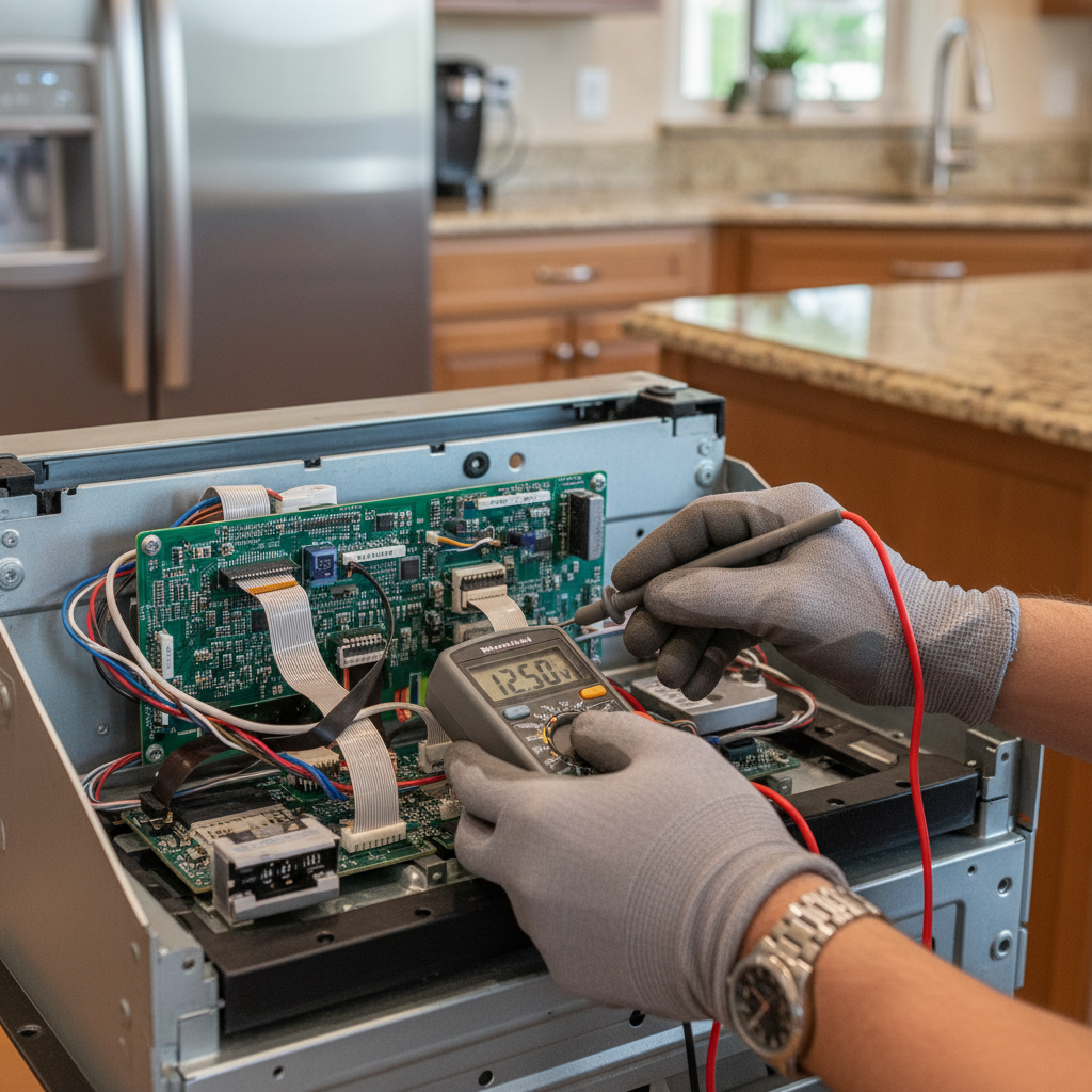 Premium appliance diagnostic work